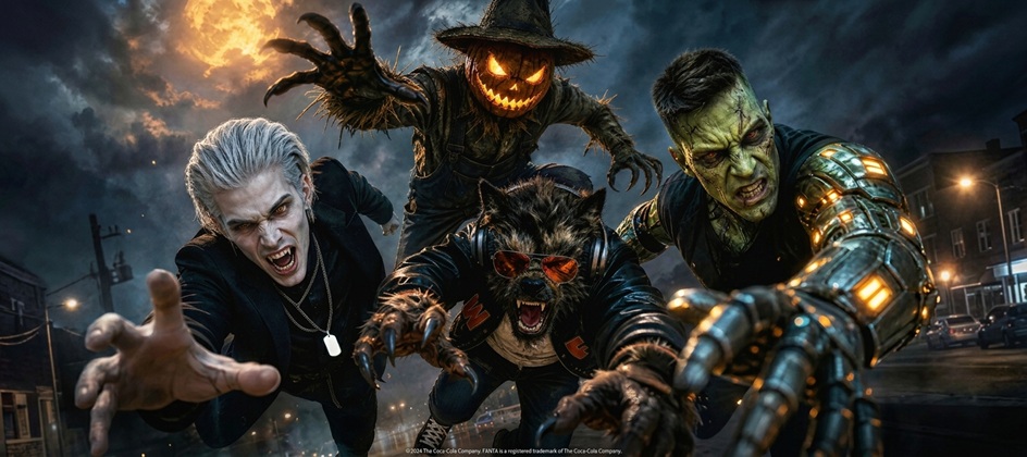 Fanta builds its own horror world for Halloween